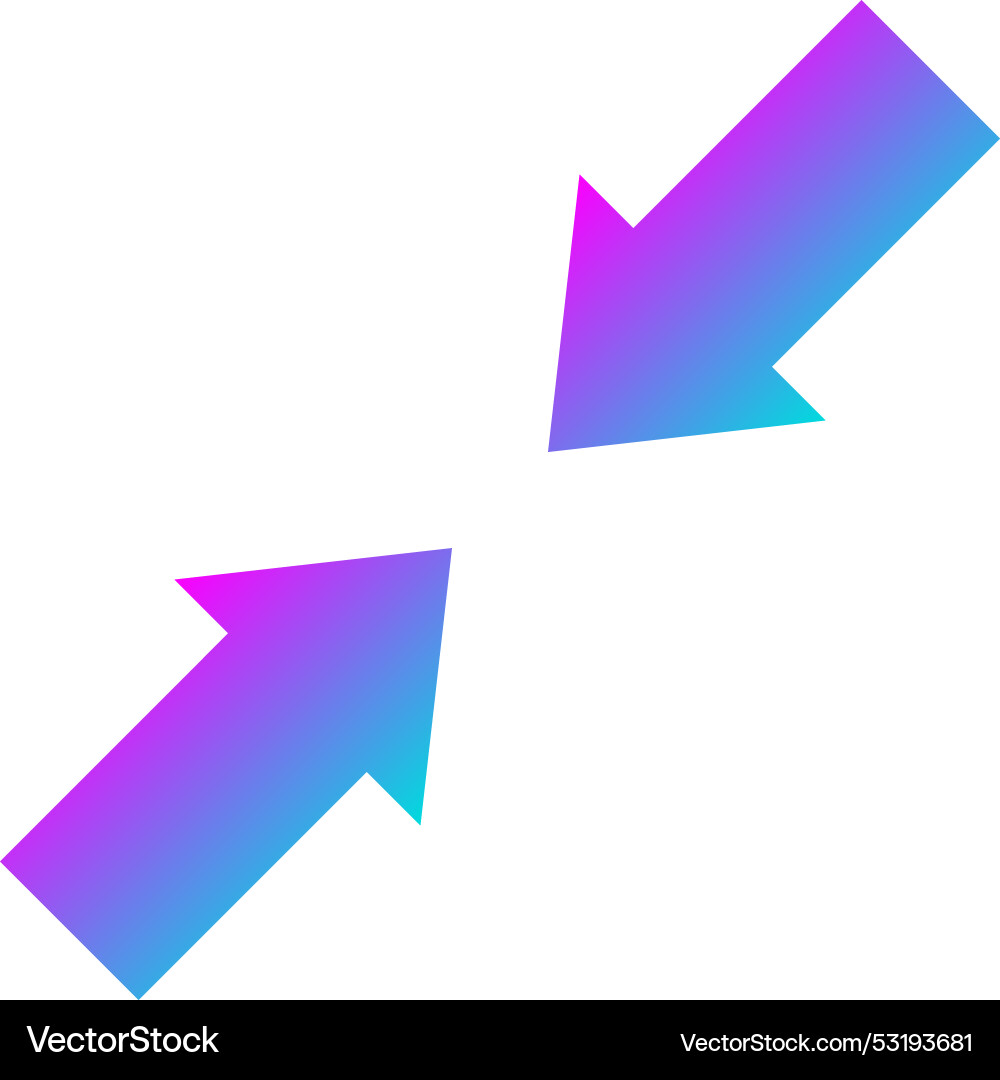 Minimize icon design vector image