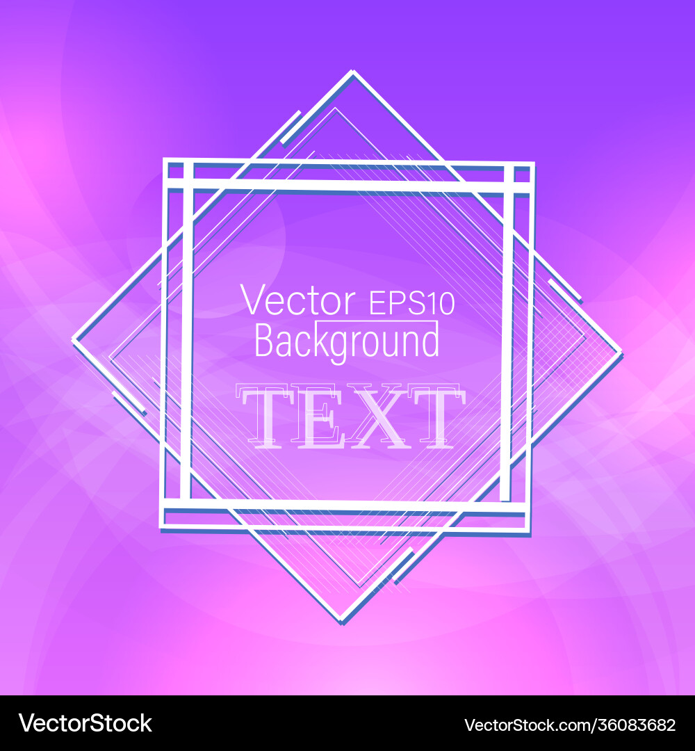 Abstract background from lines for banner Vector Image