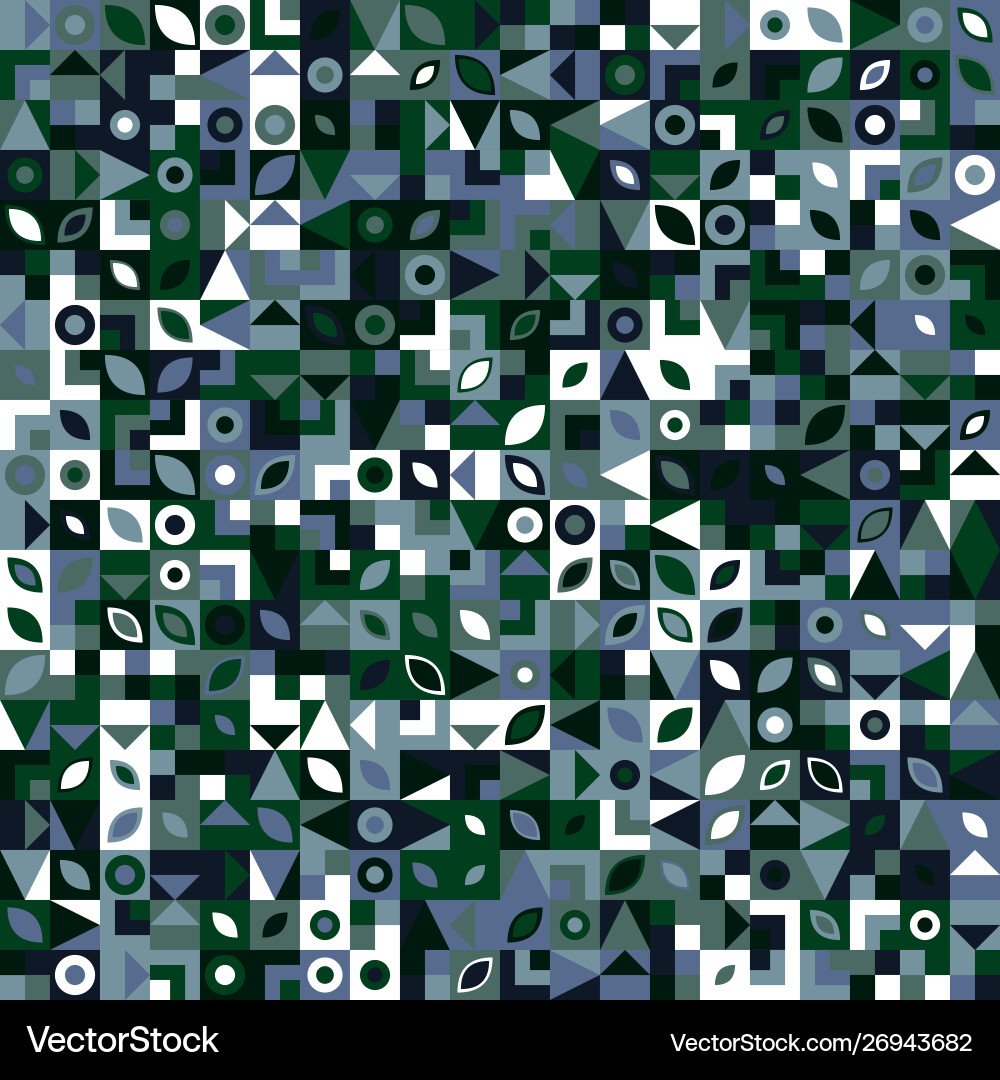 Colorful random mosaic pattern background Colorful random mosaic pattern background vector image