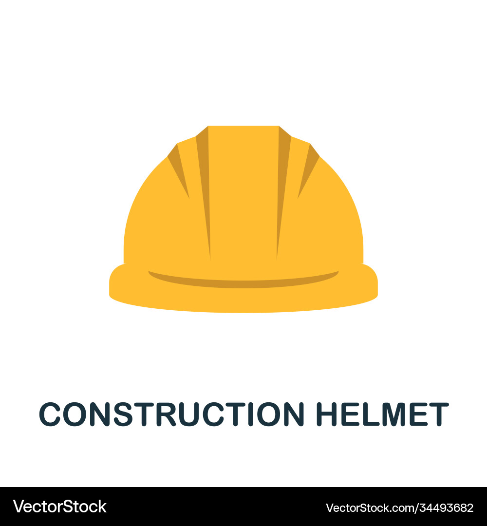 Construction helmet icon simple element from Construction helmet icon simple element from vector image