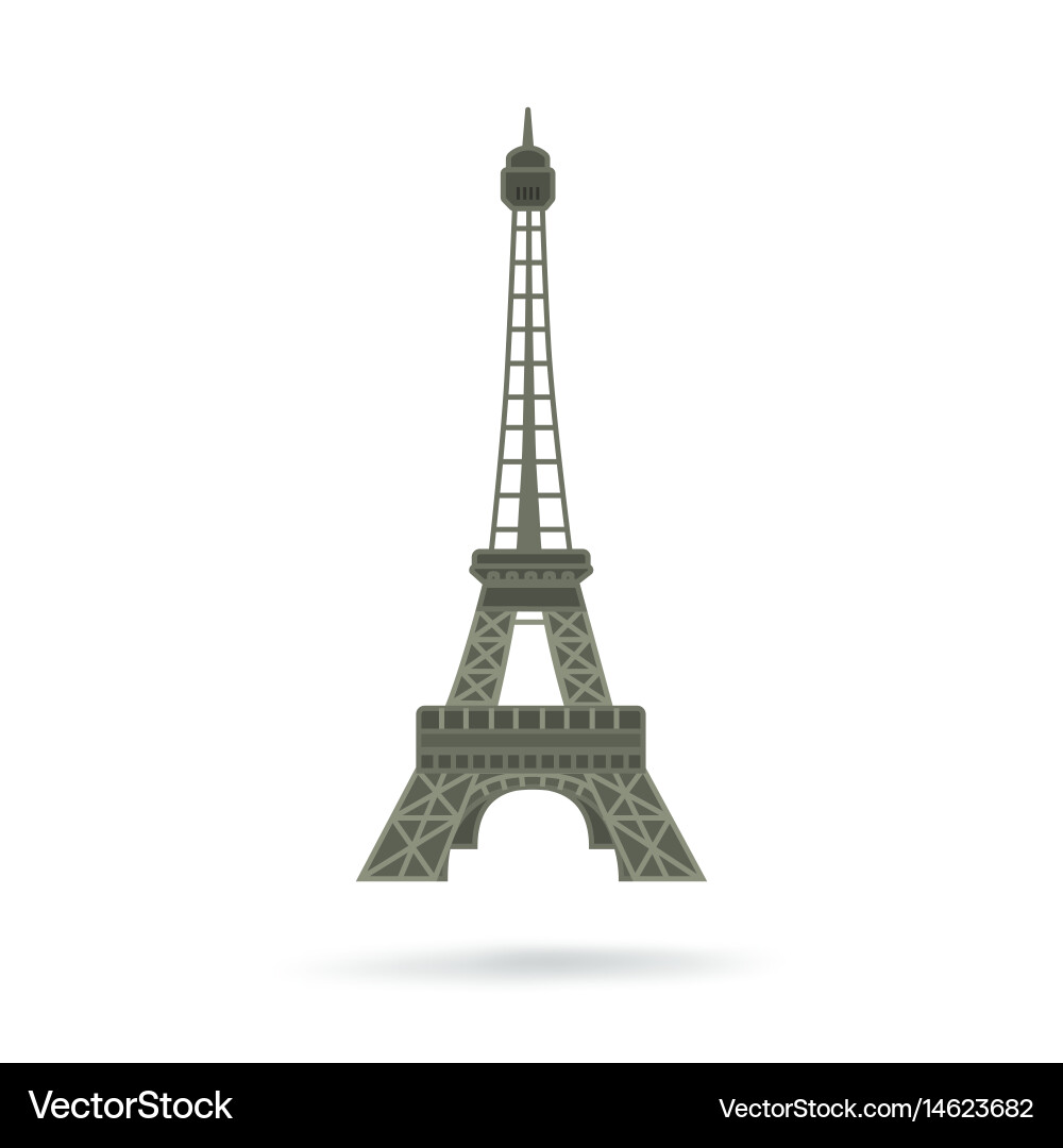 Eiffel tower Vector Image