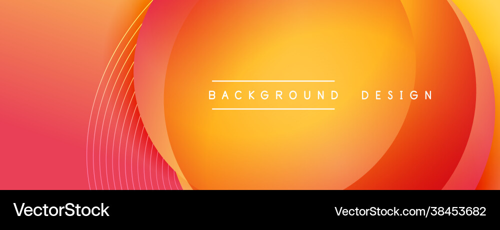 Gradient circles with shadows techno Gradient circles with shadows techno Vector Image