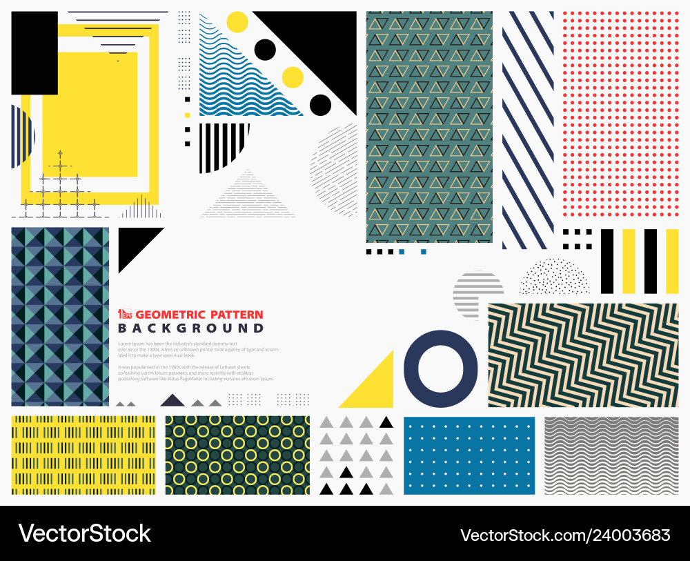 Abstract geometric pattern colorful background Abstract geometric pattern colorful background vector image
