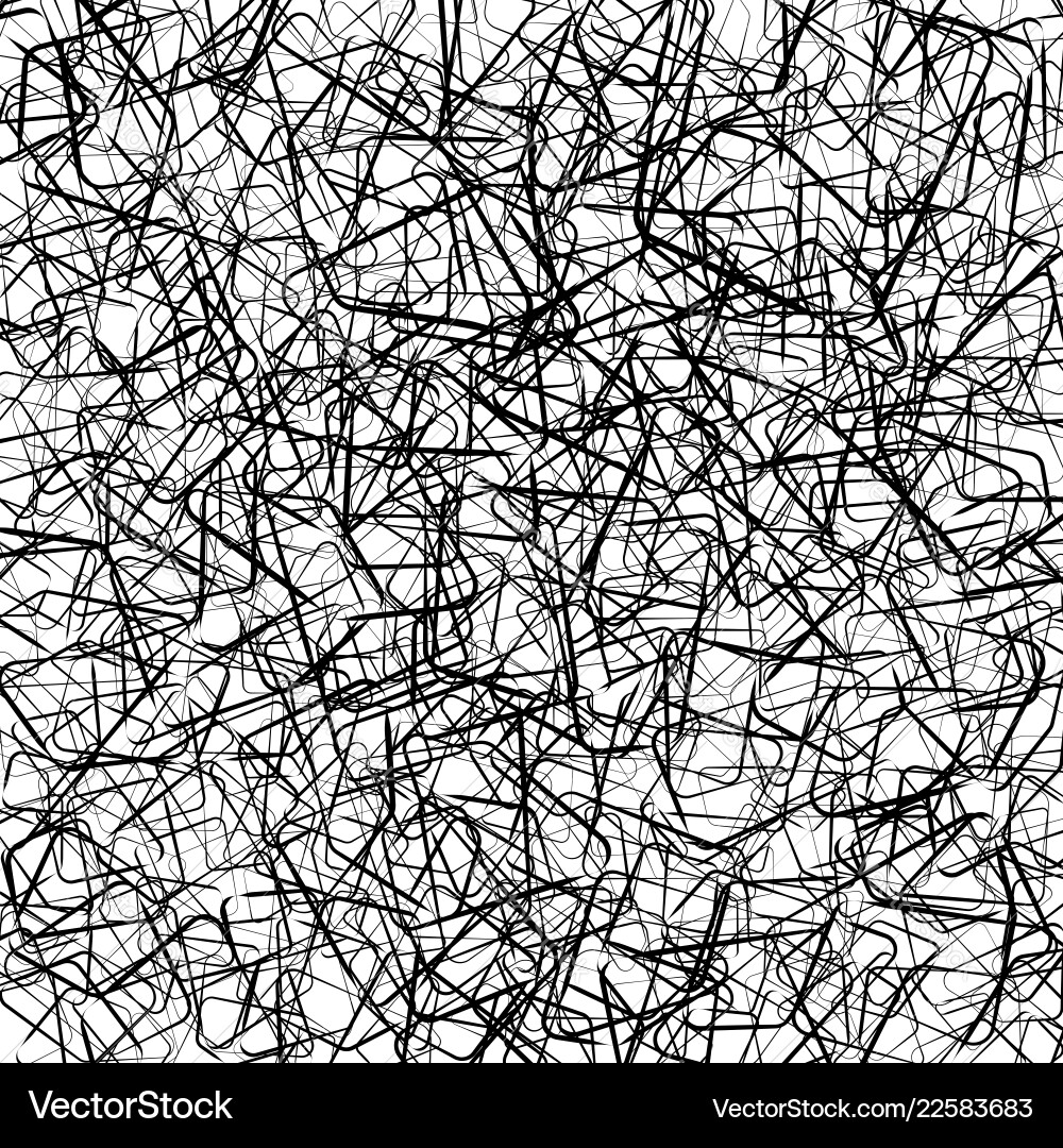 Abstract texture with random chaotic lines Abstract texture with random chaotic lines vector image