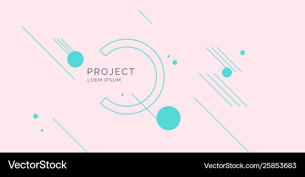 Dynamic Line Abstract Background vector image