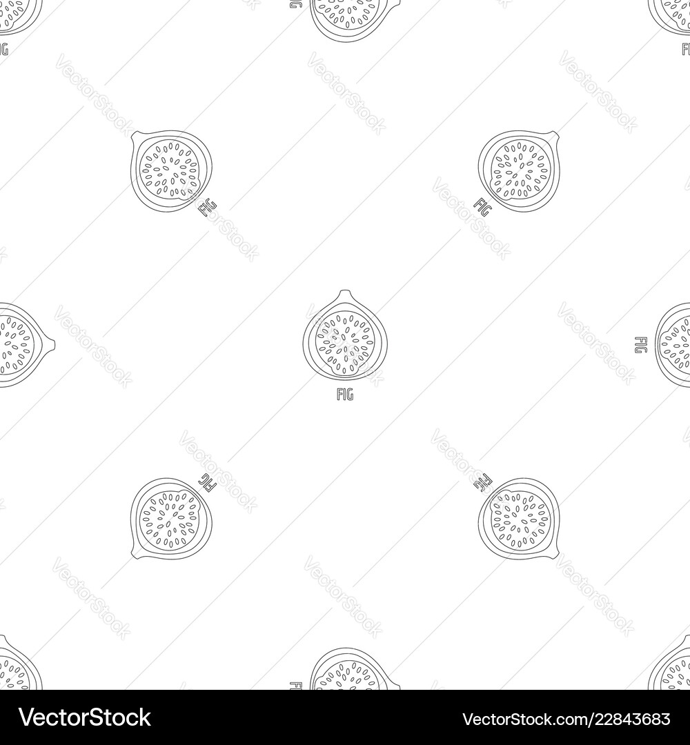 Fig pattern seamless Fig pattern seamless vector image