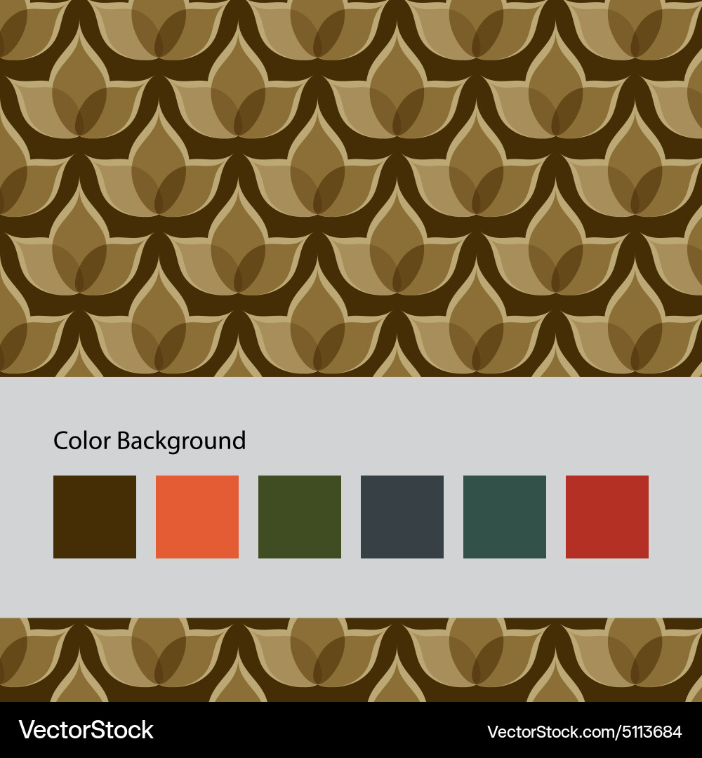 Seamless pattern vector image