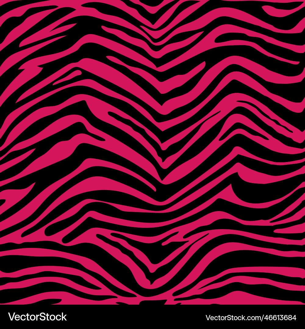 Seamless zebra pattern Seamless zebra pattern vector image