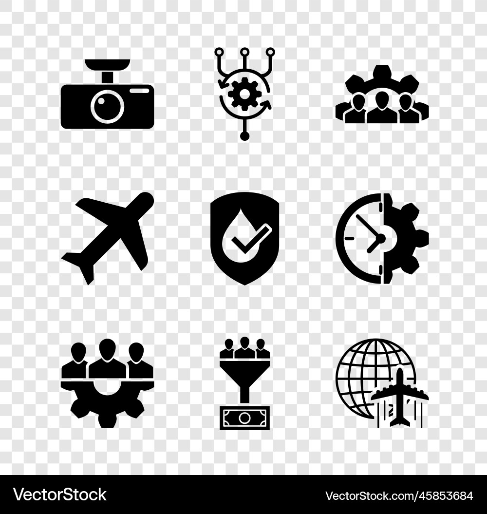Set car dvr algorithm project team base lead Set car dvr algorithm project team base lead vector image