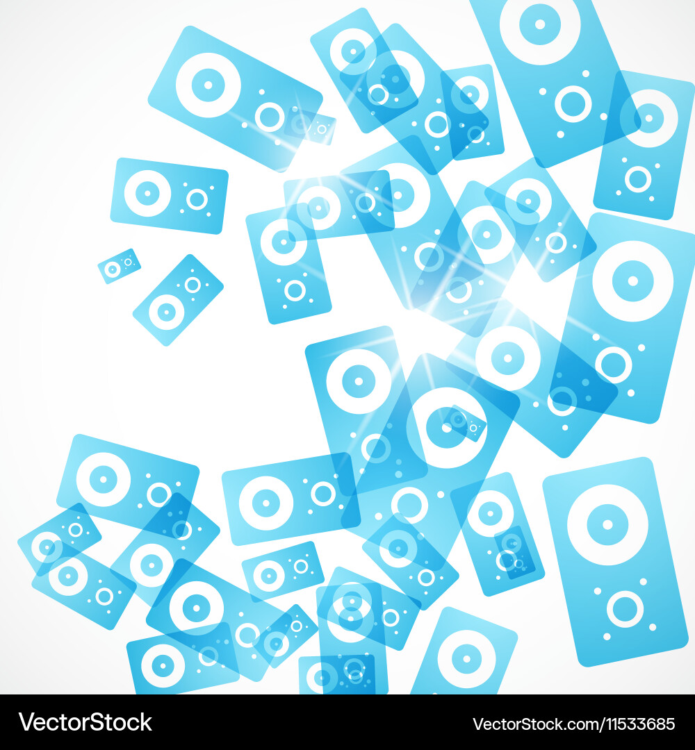 Abstract background dynamic vector image