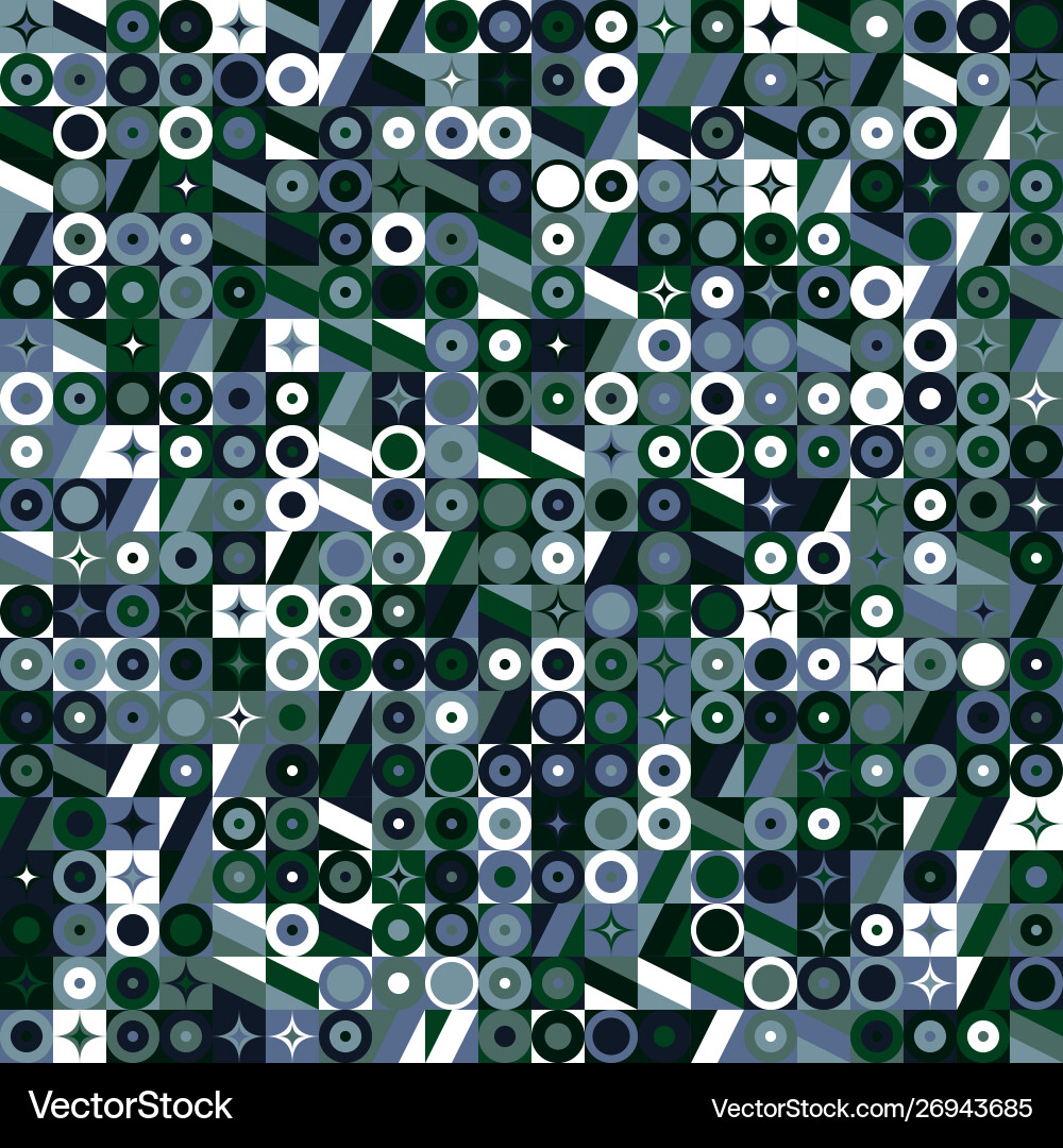 Abstract geometric pattern background - colorful vector image