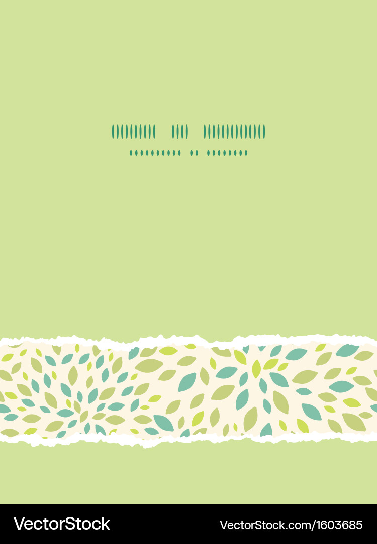 Torn Leaf Texture Seamless Pattern Vector Image