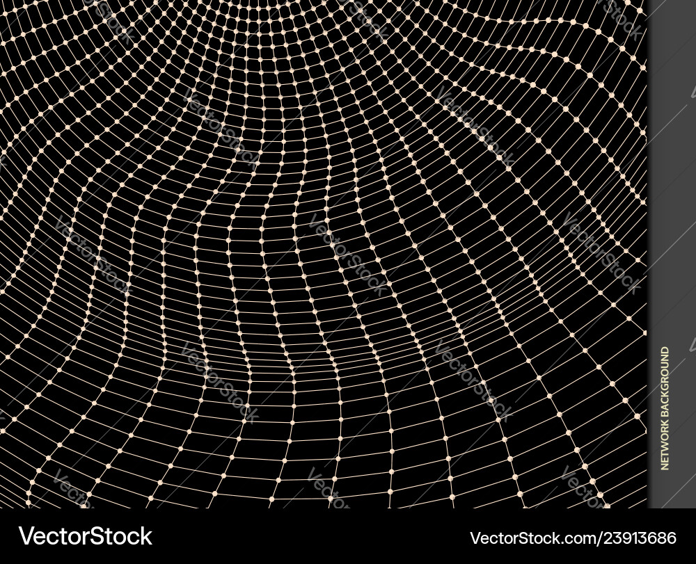Lattice structure science or technology Vector Image