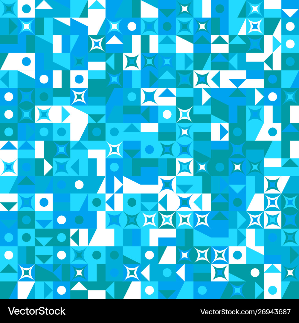 Abstract geometrical pattern background vector image