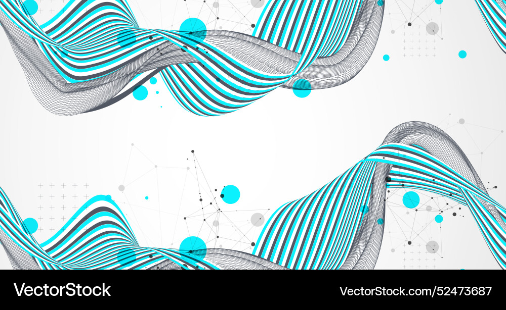 Abstract wavy background with colorful lines Abstract wavy background with colorful lines vector image