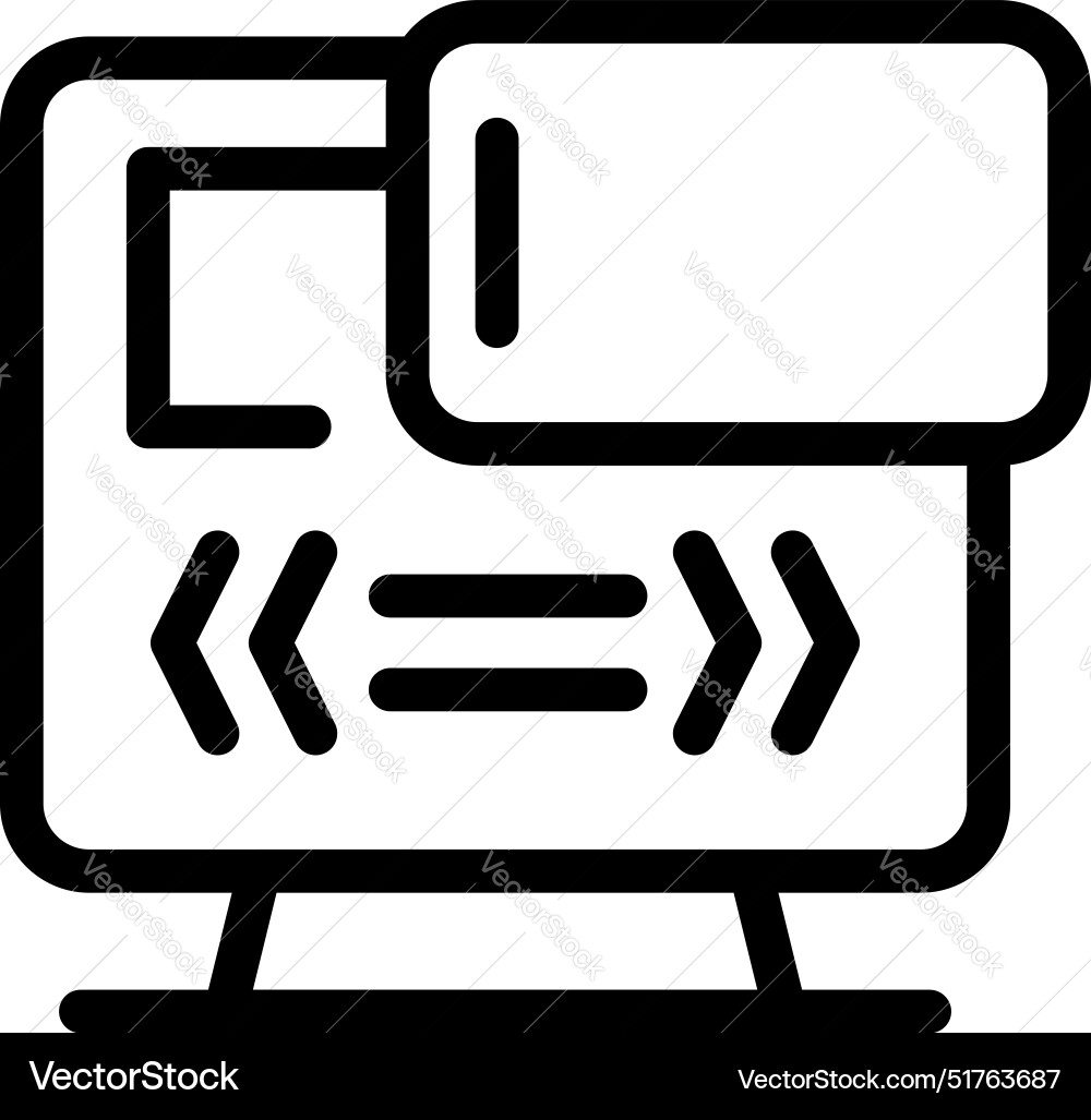 Computer sending data through smartphone icon Computer sending data through smartphone icon vector image
