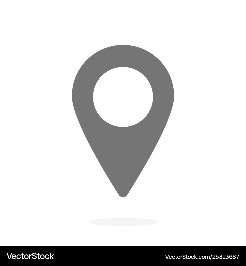 Gps Pointer auf Kartenbild Gps Pointer auf Kartenbild vektorbild