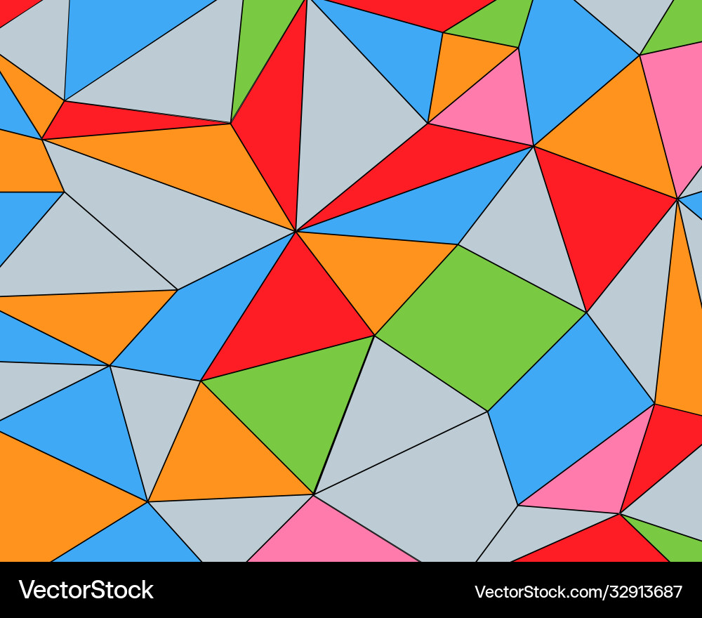 Polygonal abstract background consisting Vector Image