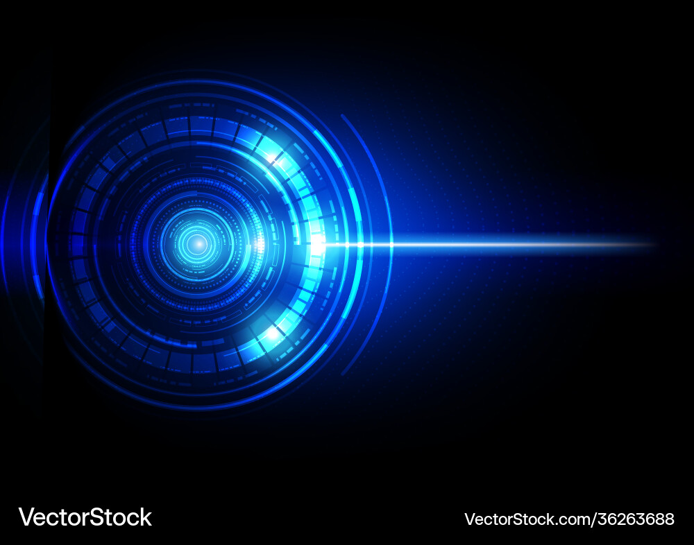 Circuit technology background with hi-tech Circuit technology background with hi-tech vector image