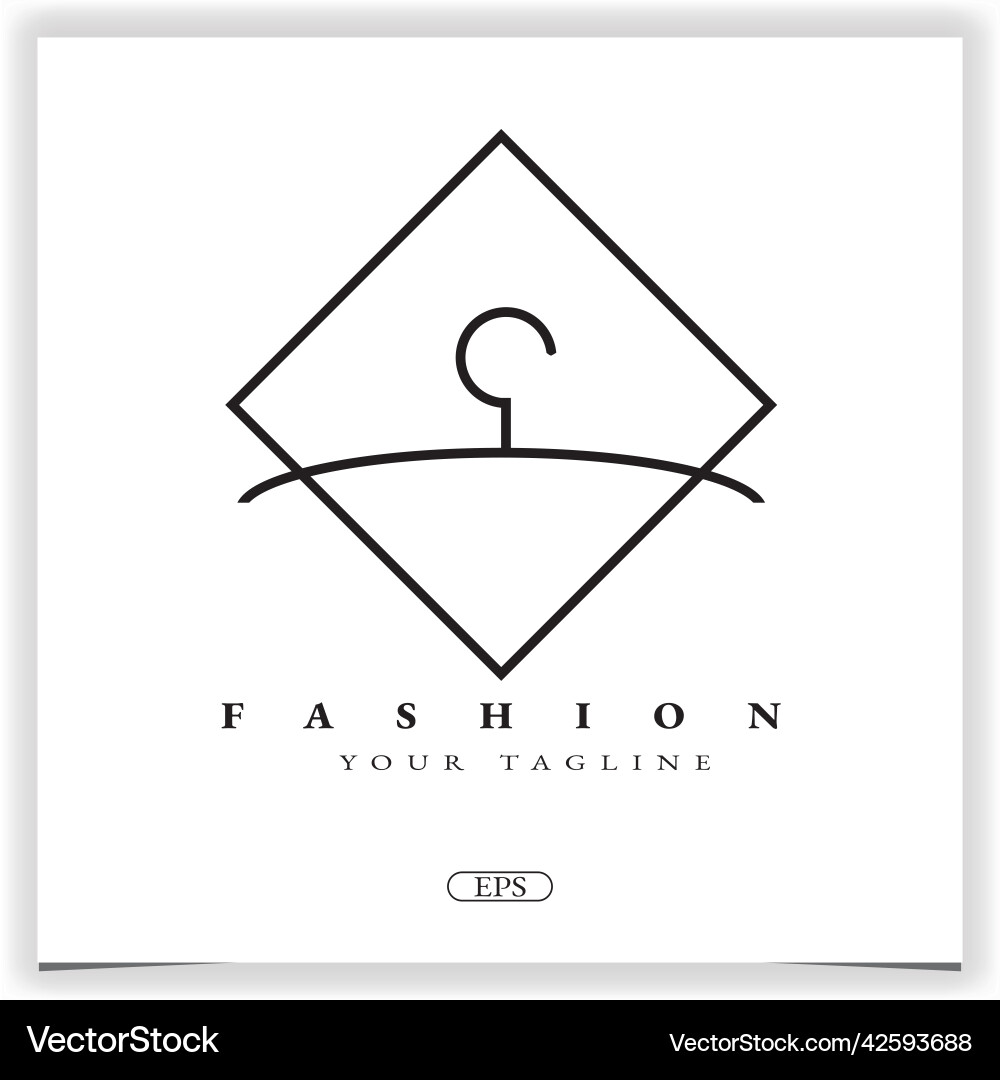 Mode-Shop Logo Premium elegante Vorlage eps 10 Mode-Shop Logo Premium elegante Vorlage eps 10 vektorbild