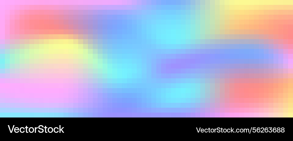 Pixel square rainbow pattern abstract gradient Pixel square rainbow pattern abstract gradient vector image