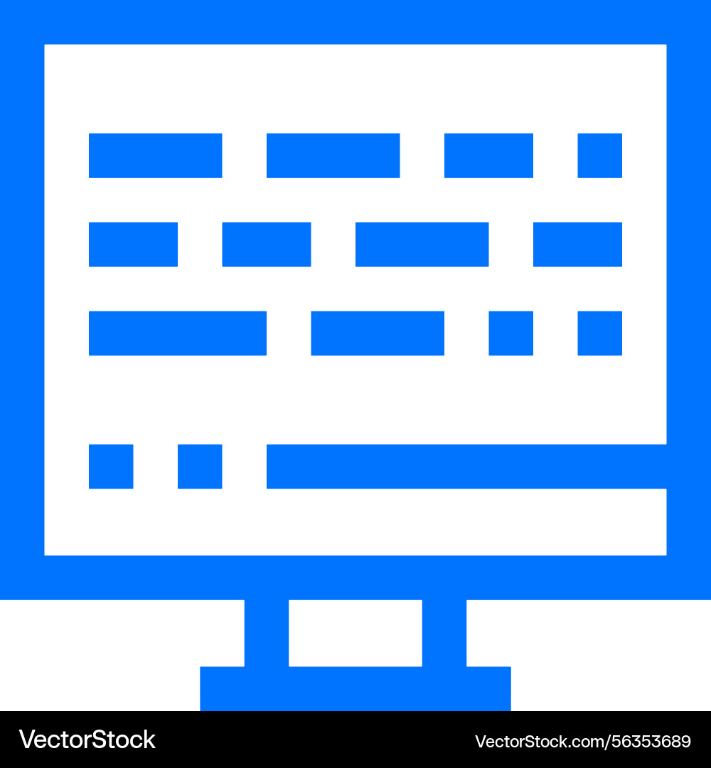 Computer icon symbol image Vector Image