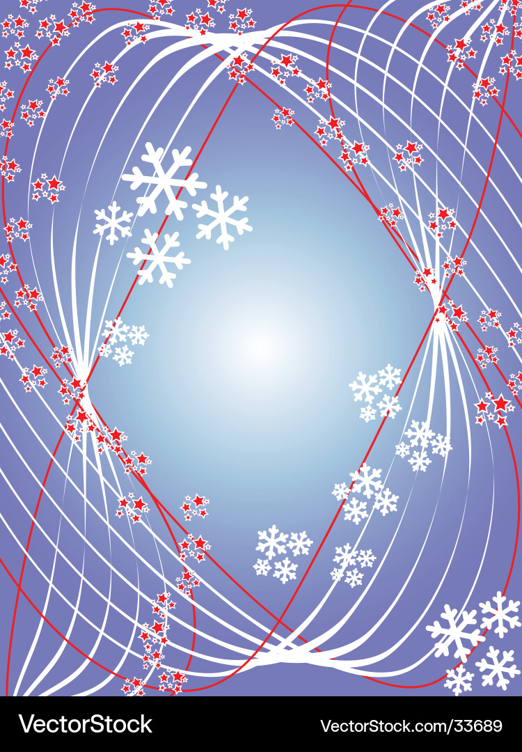 Snowflake vector image