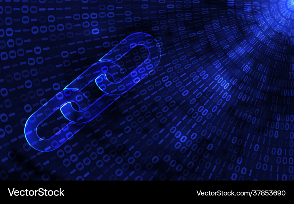 Abstract digital code visualization Abstract digital code visualization vector image