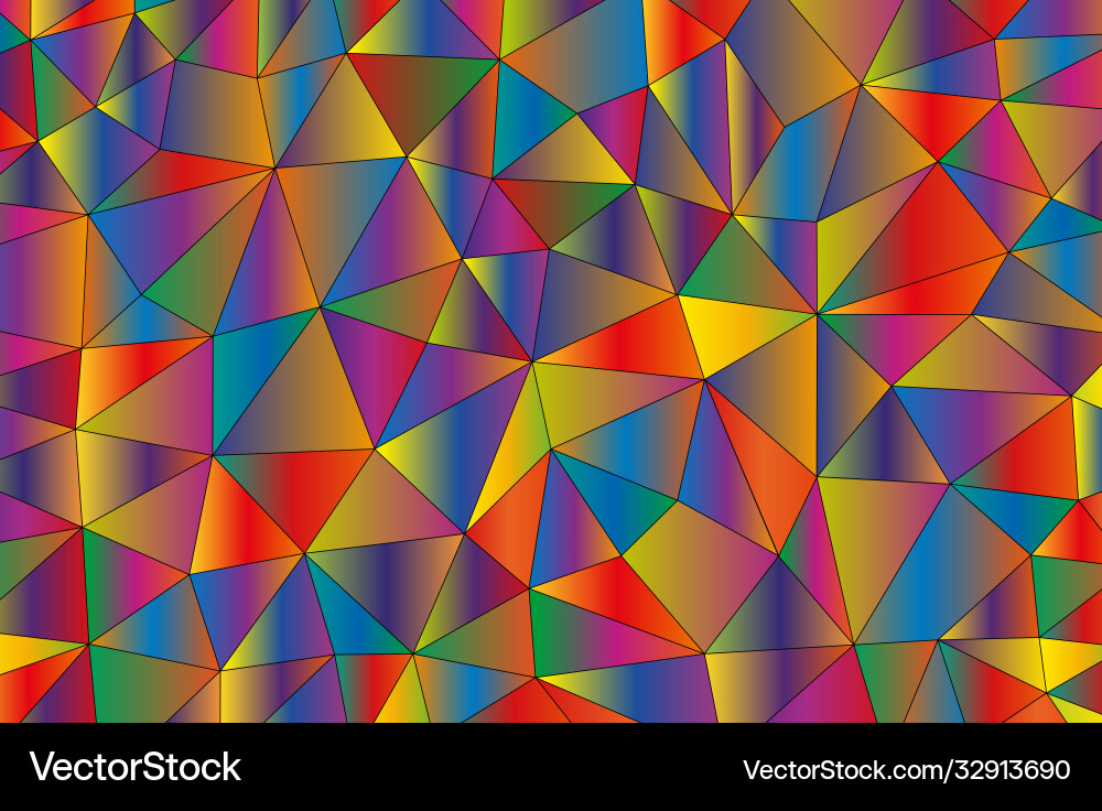 Abstract Polygonal Gradient Background Vector Image