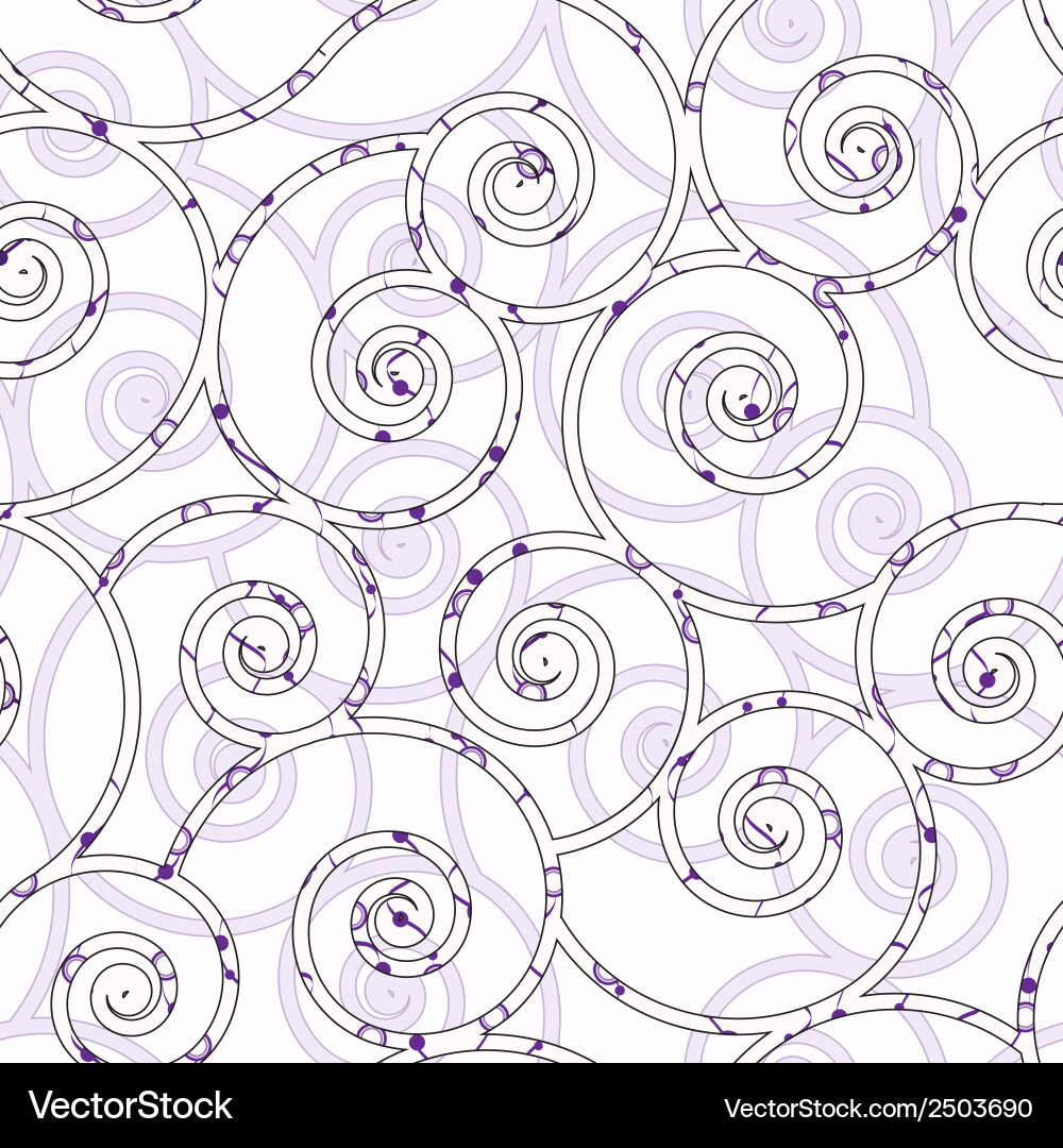 Elegant Shell Pattern vector image