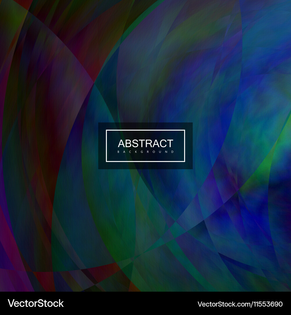 Fluid iridescent multicolored background vector image