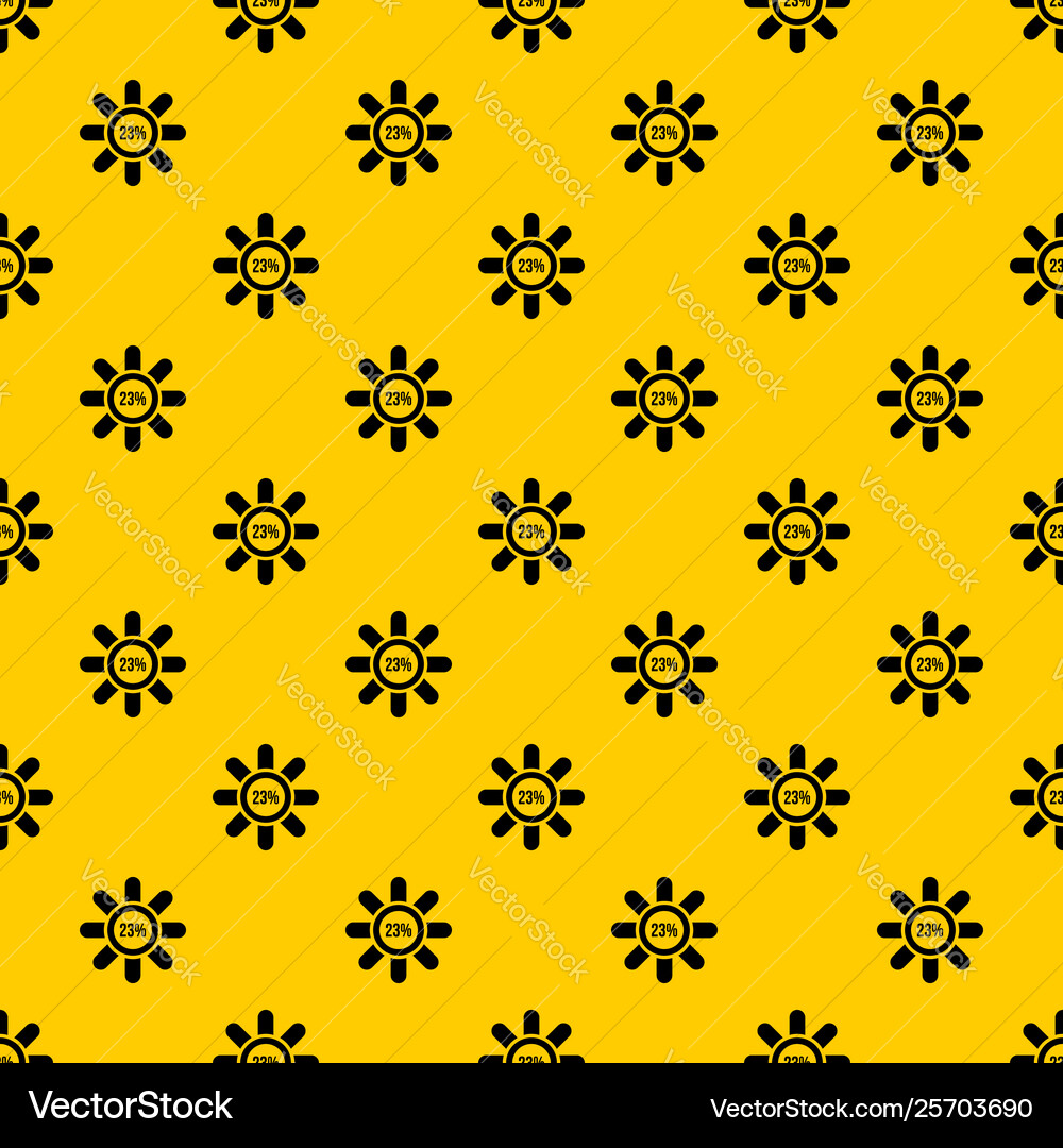Sign 23 load pattern Vector Image
