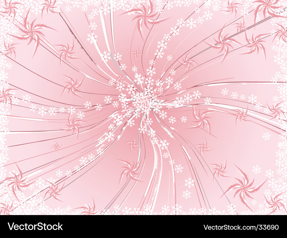 Snowflake vector image