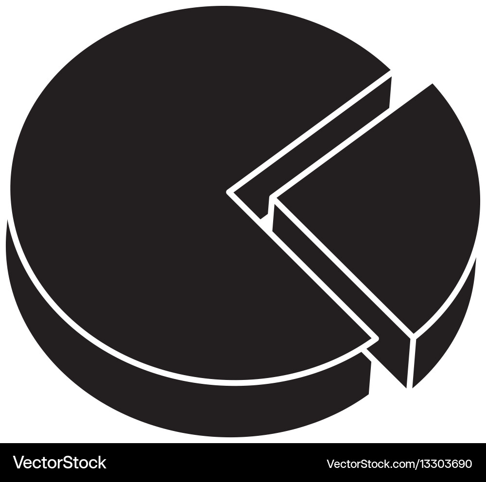 Statistic graph report Vector Image