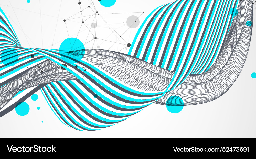 Abstract wavy background with colorful lines Abstract wavy background with colorful lines vector image