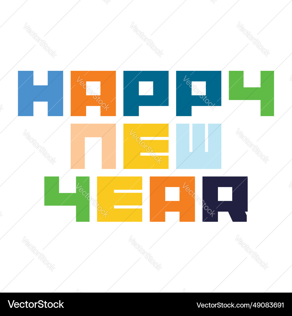 Greeting card isolated label with text for happy Greeting card isolated label with text for happy vector image