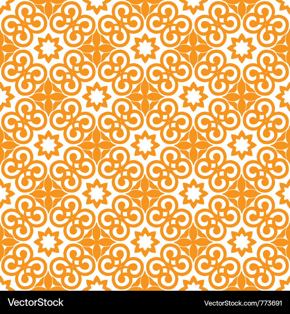 Intricate Swirl Pattern Vector Image