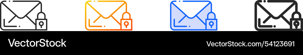 Message iconthin linear gradient blue stroke Message iconthin linear gradient blue stroke vector image
