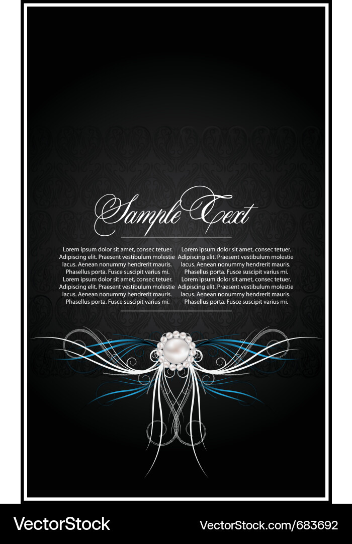 Abstract card for design Vector Image