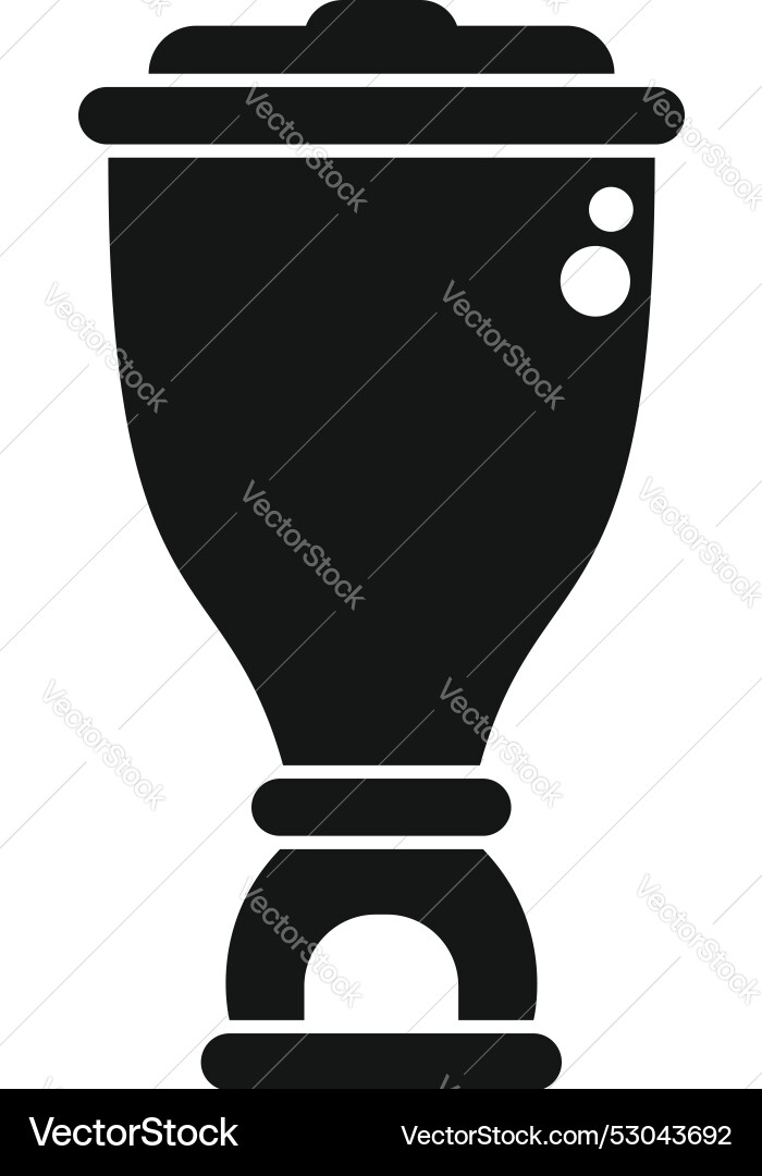 Big chemical flask for scientific experimenting Big chemical flask for scientific experimenting vector image