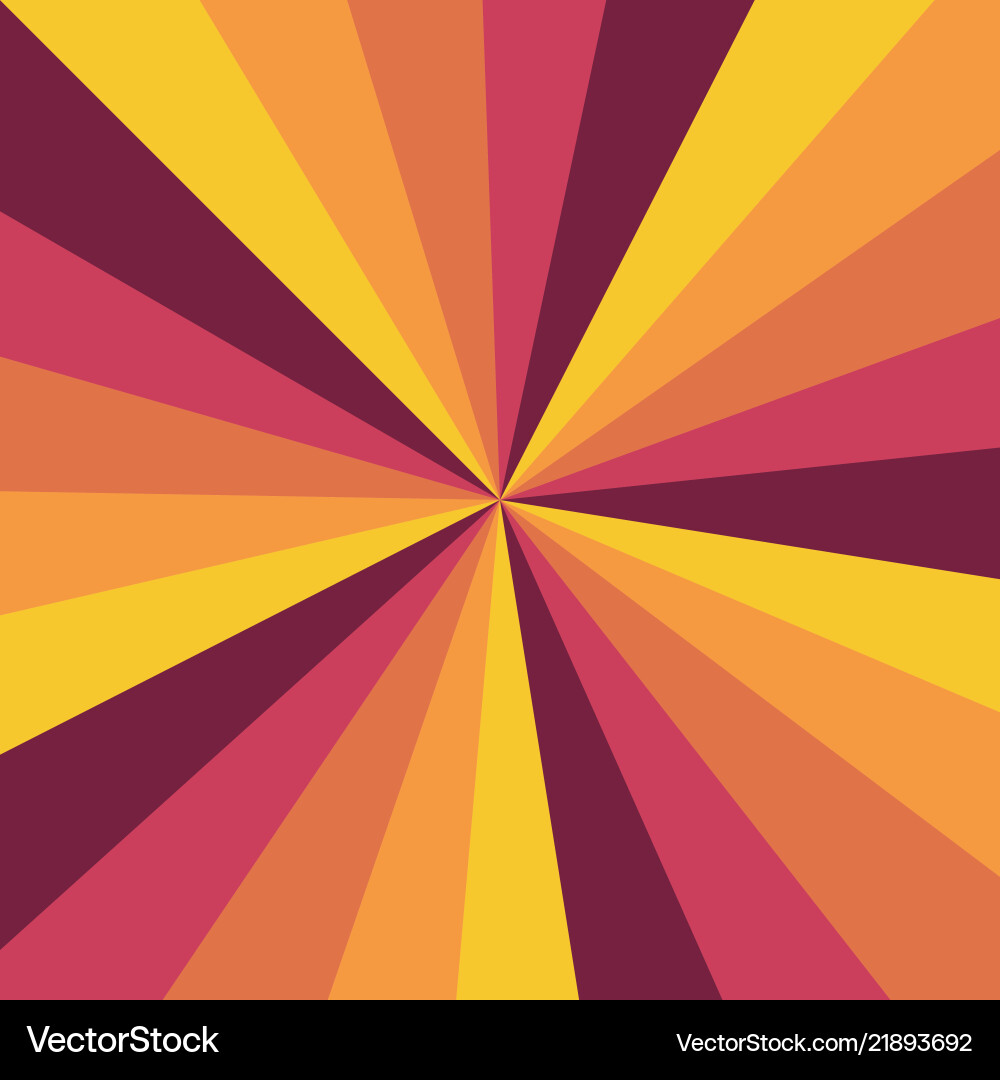 Sunburst background pattern with a vintage Sunburst background pattern with a vintage vector image