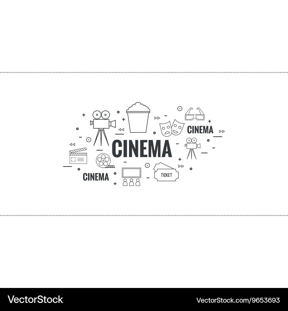 Abstract background with popcorn vector image