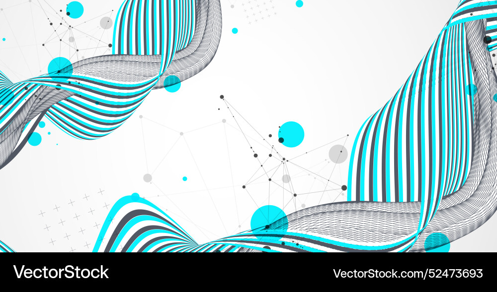 Abstract wavy background with colorful lines Abstract wavy background with colorful lines vector image