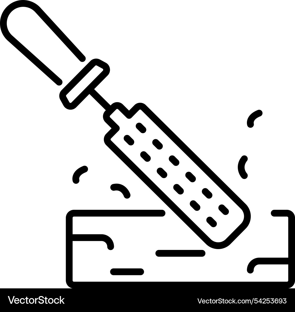 Chisel Vector Image