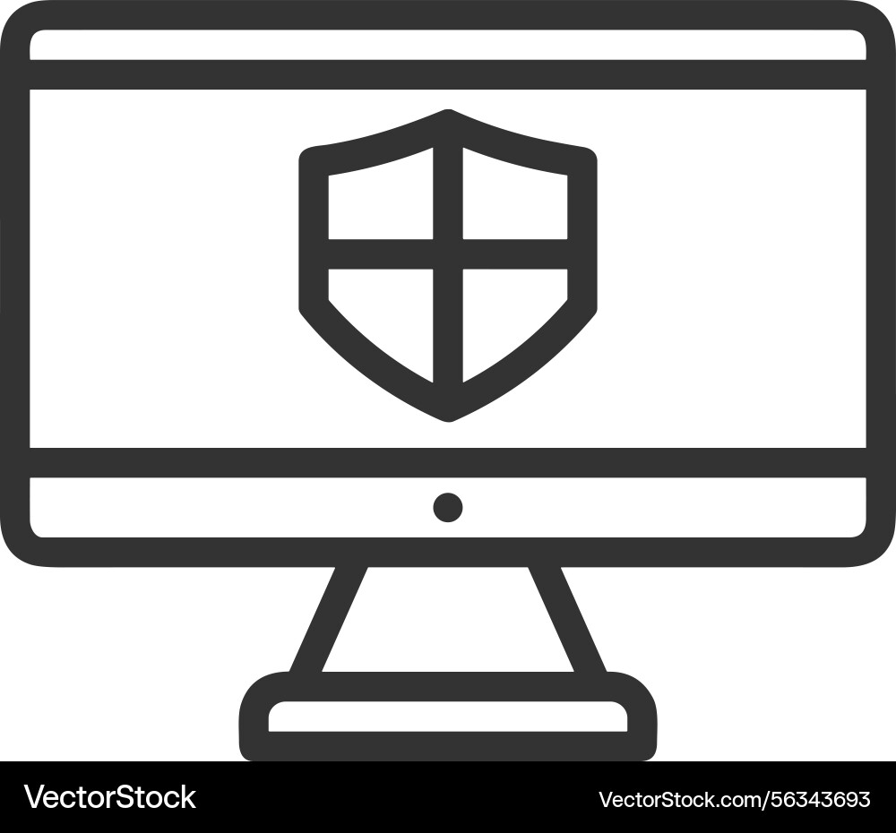 Computer icon symbol image Computer icon symbol image Vector Image