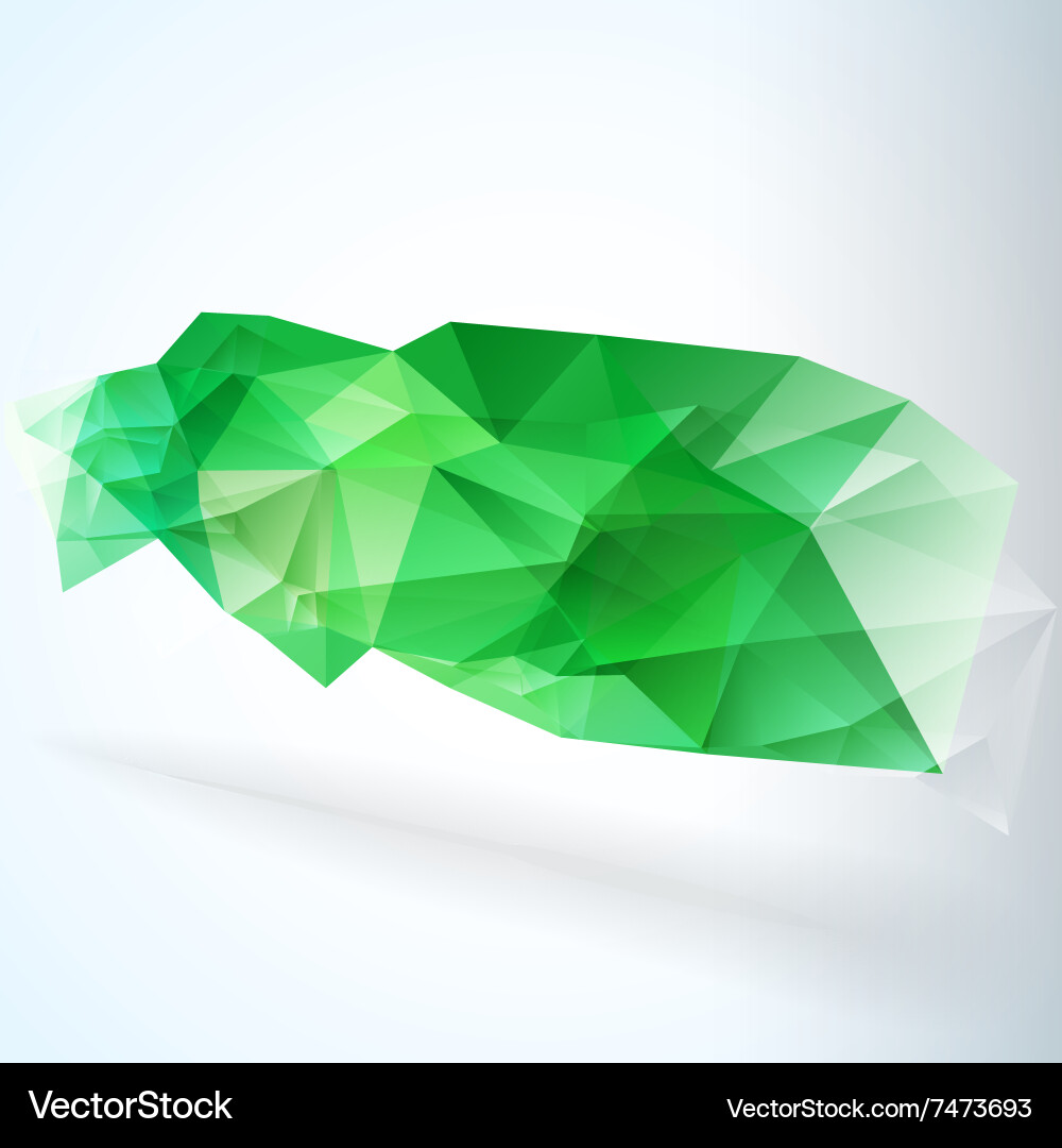 Geometric triangular abstract background vector image