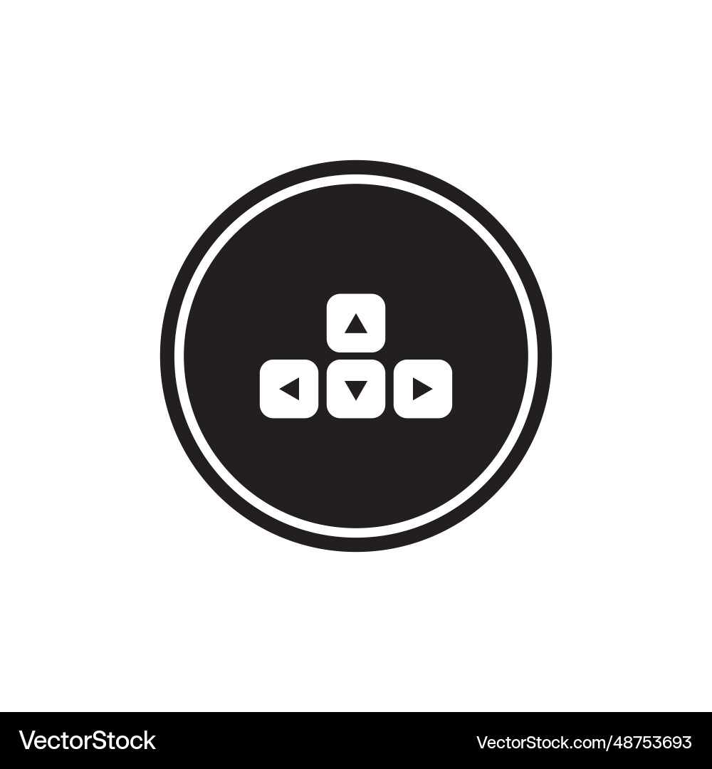 Keyboard button icon Keyboard button icon vector image