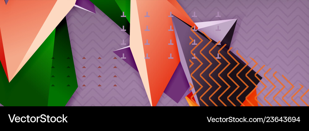 3d triangular minimal abstract background 3d triangular minimal abstract background vector image