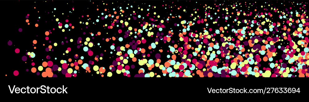 Colorful universe distribution computational Vector Image