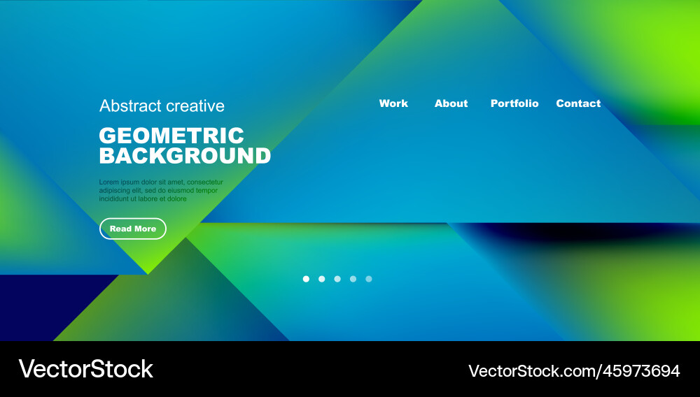 Dynamic triangle design with fluid gradient colors Dynamic triangle design with fluid gradient colors Vector Image